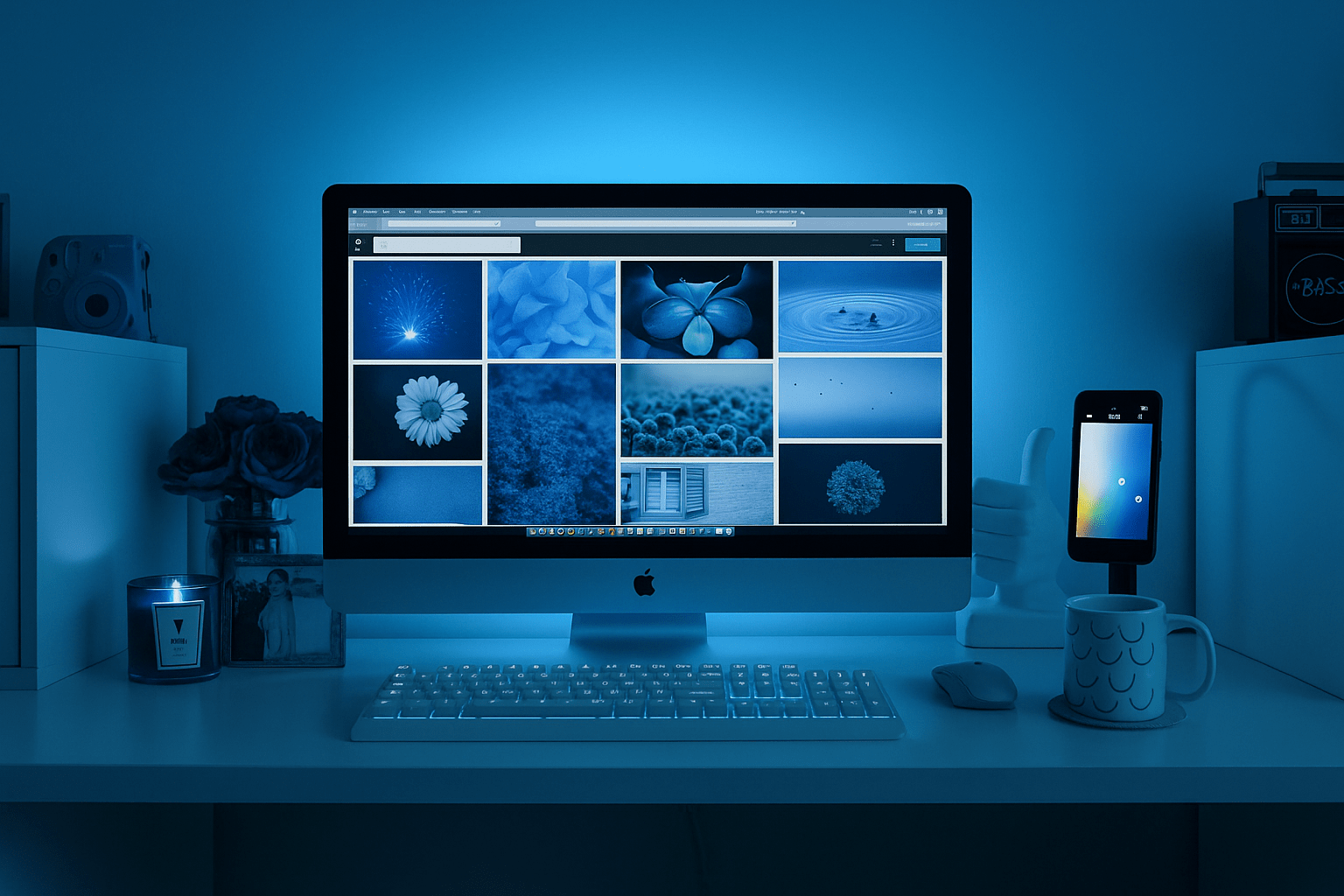 Modern Web Application Interface